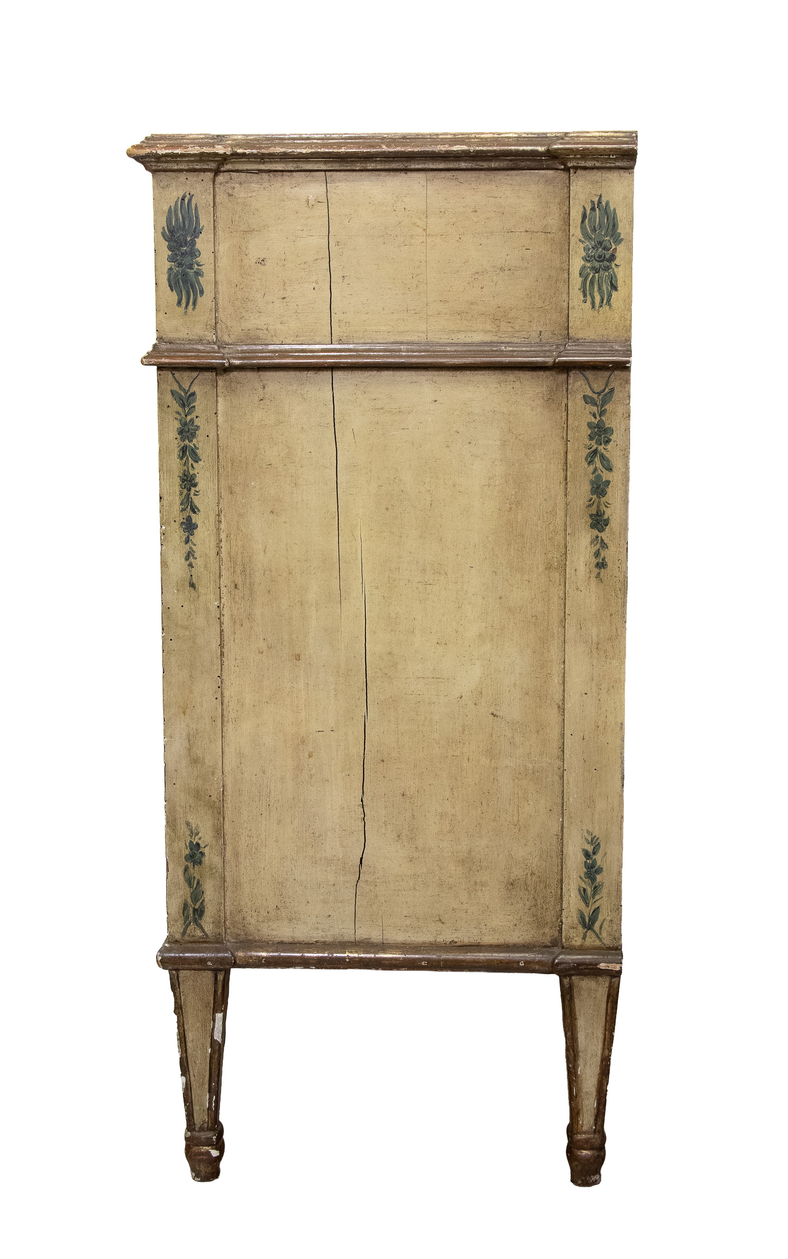 Italia centrale, Credenza laccata e decorata in stile Luigi XVI, XIX secolo