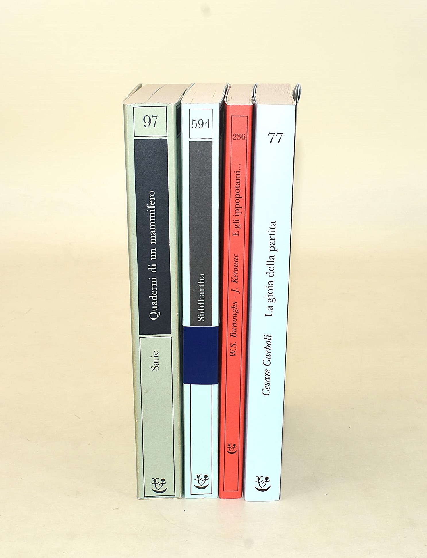 Adelphi / Satie - Burrought - Kerouac - Garboli - Hesse (4 volumi)