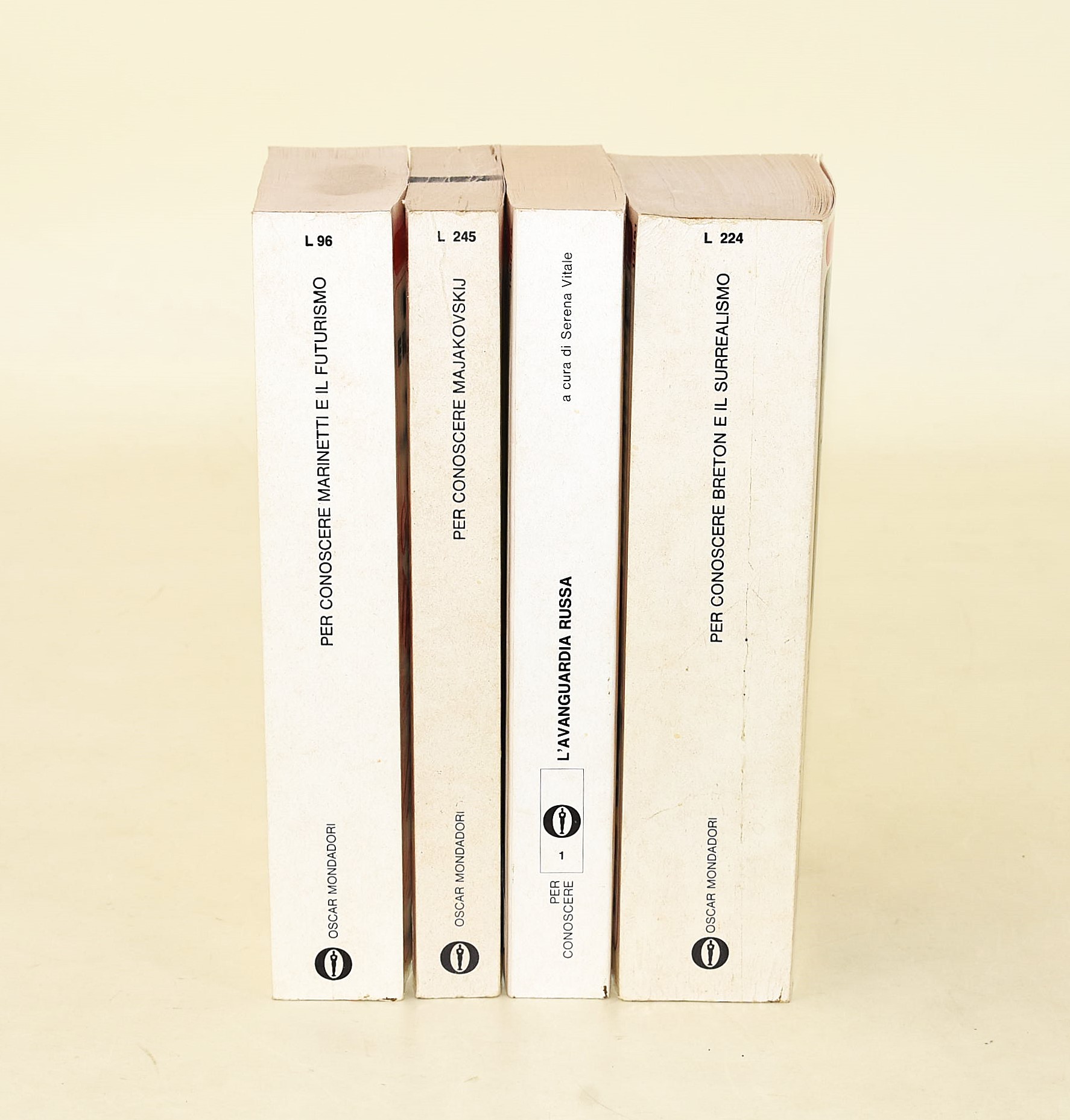 Oscar Mondadori / Avanguardia - Marinetti - Breton - Majakovskij (4 volumi)