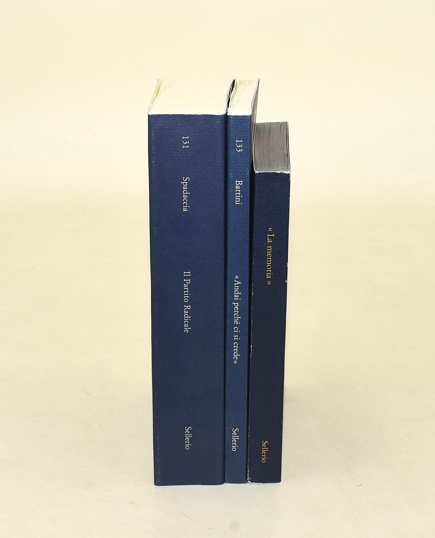 Sellerio / Battini - Spadaccia (3 volumi)