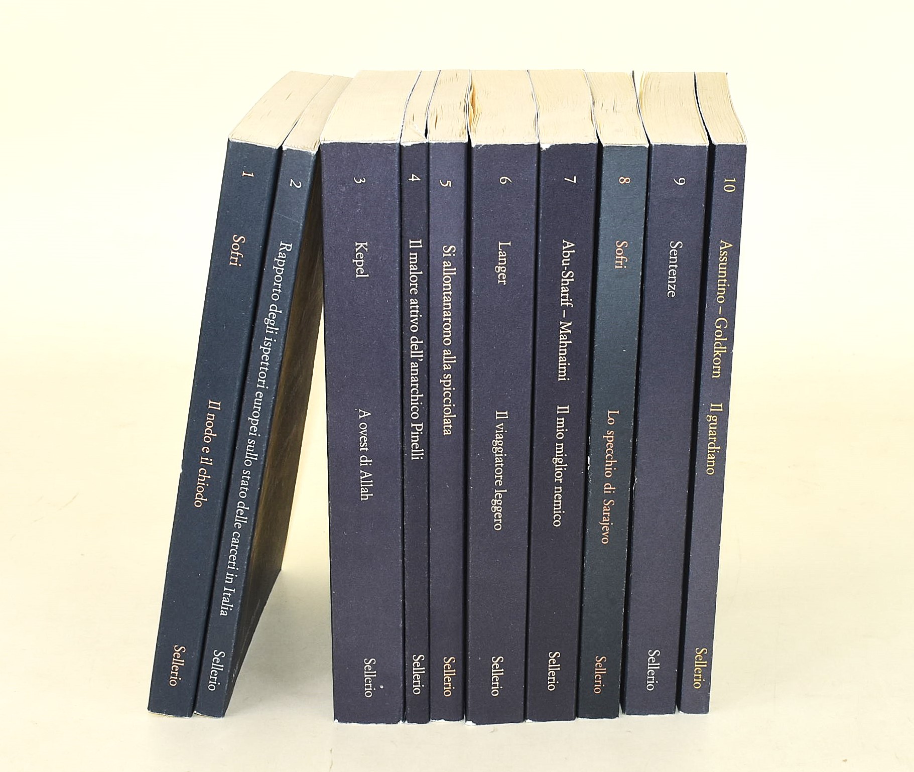 Sellerio - Fine Secolo (10 volumi)