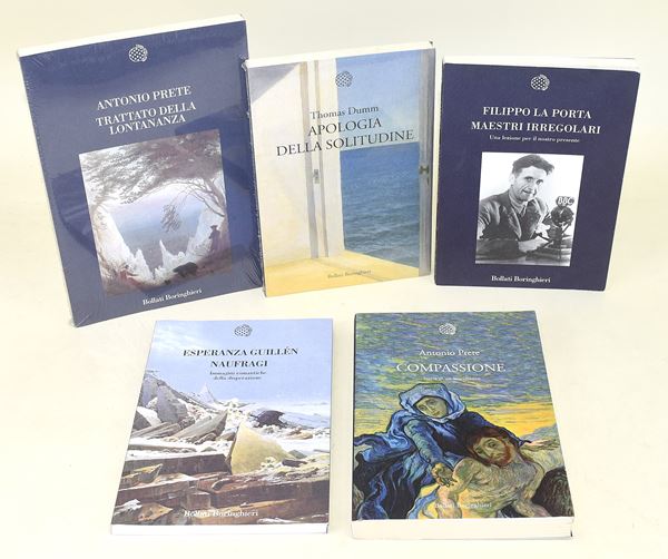 Bollati Boringhieri (5 volumi)  - Asta LA BIBLIOTECA MARIO GUIDOTTI PRIME EDIZIONI E AVANGUARDIE DEL NOVECENTO - Bertolami Fine Art - Casa d'Aste