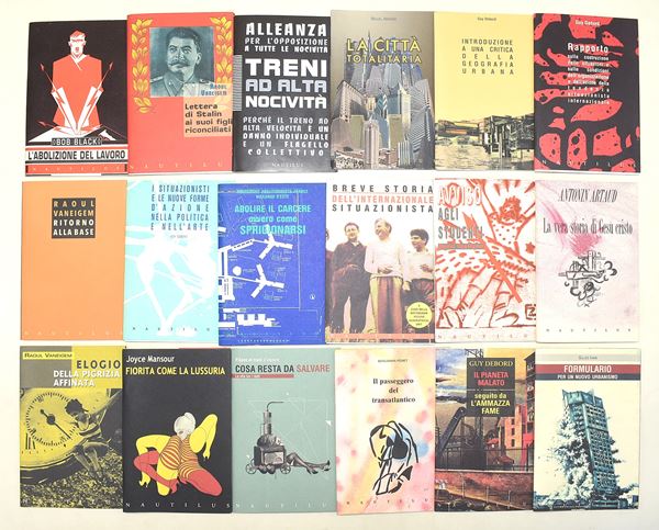 Nautilus (18 opuscoli)  - Asta LA BIBLIOTECA MARIO GUIDOTTI PRIME EDIZIONI E AVANGUARDIE DEL NOVECENTO - Bertolami Fine Art - Casa d'Aste