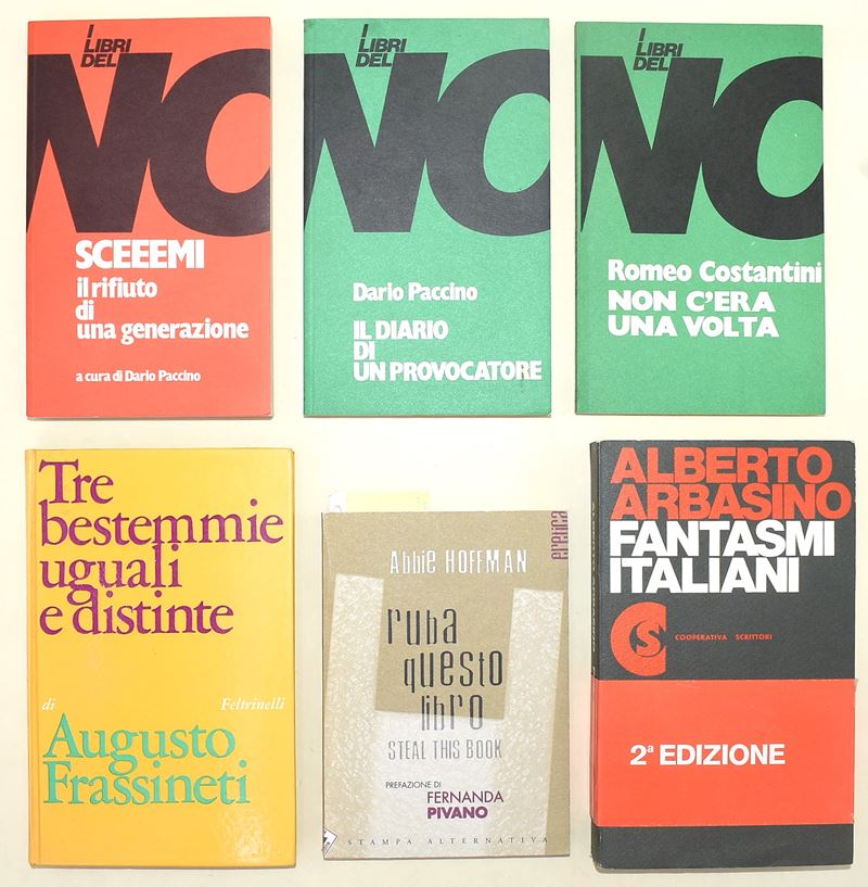I libri del no / Hoffman / Fassineti / Arbasino (6 volumi)