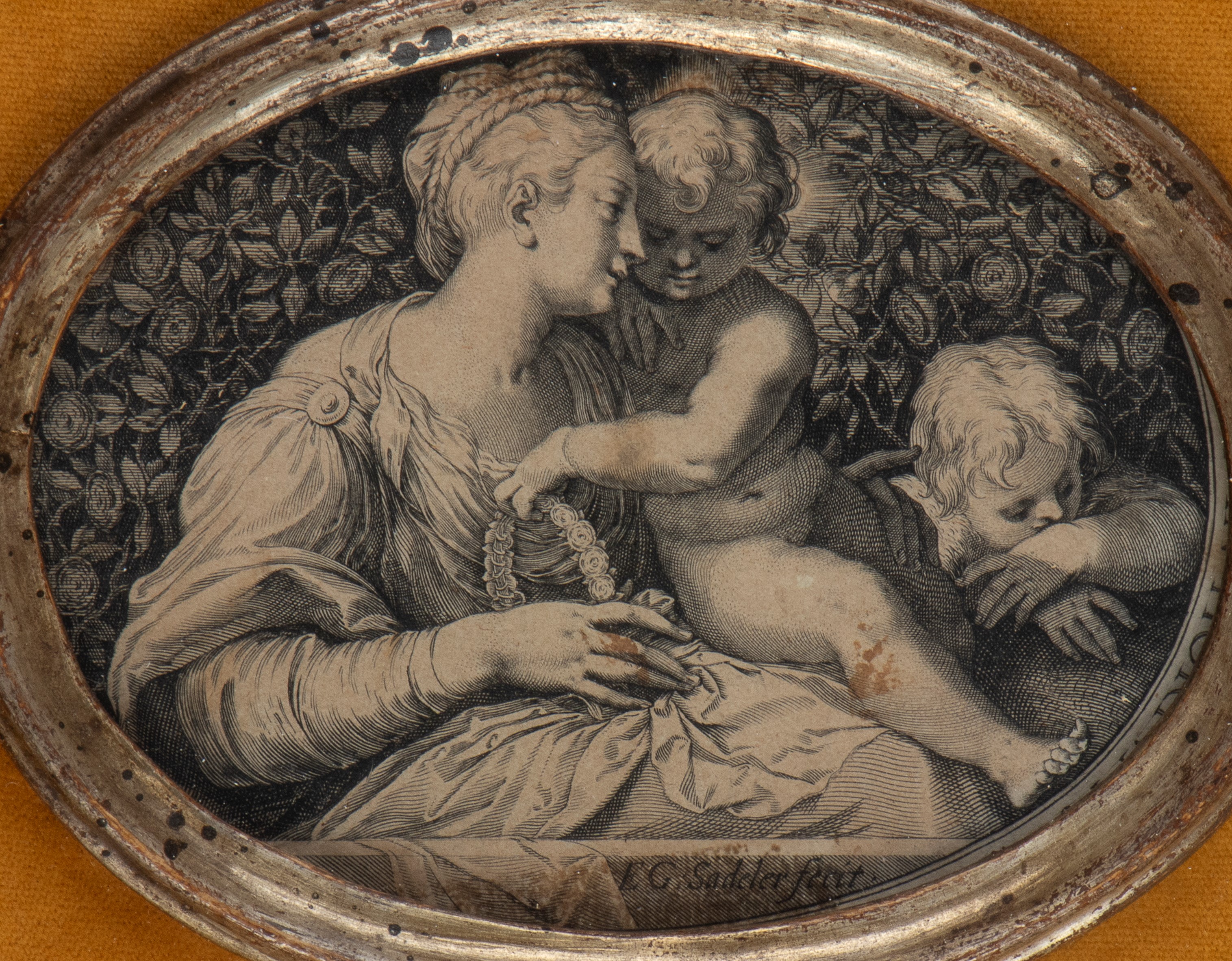 Madonna col Bambino e San Giovannino, da Parmigianino