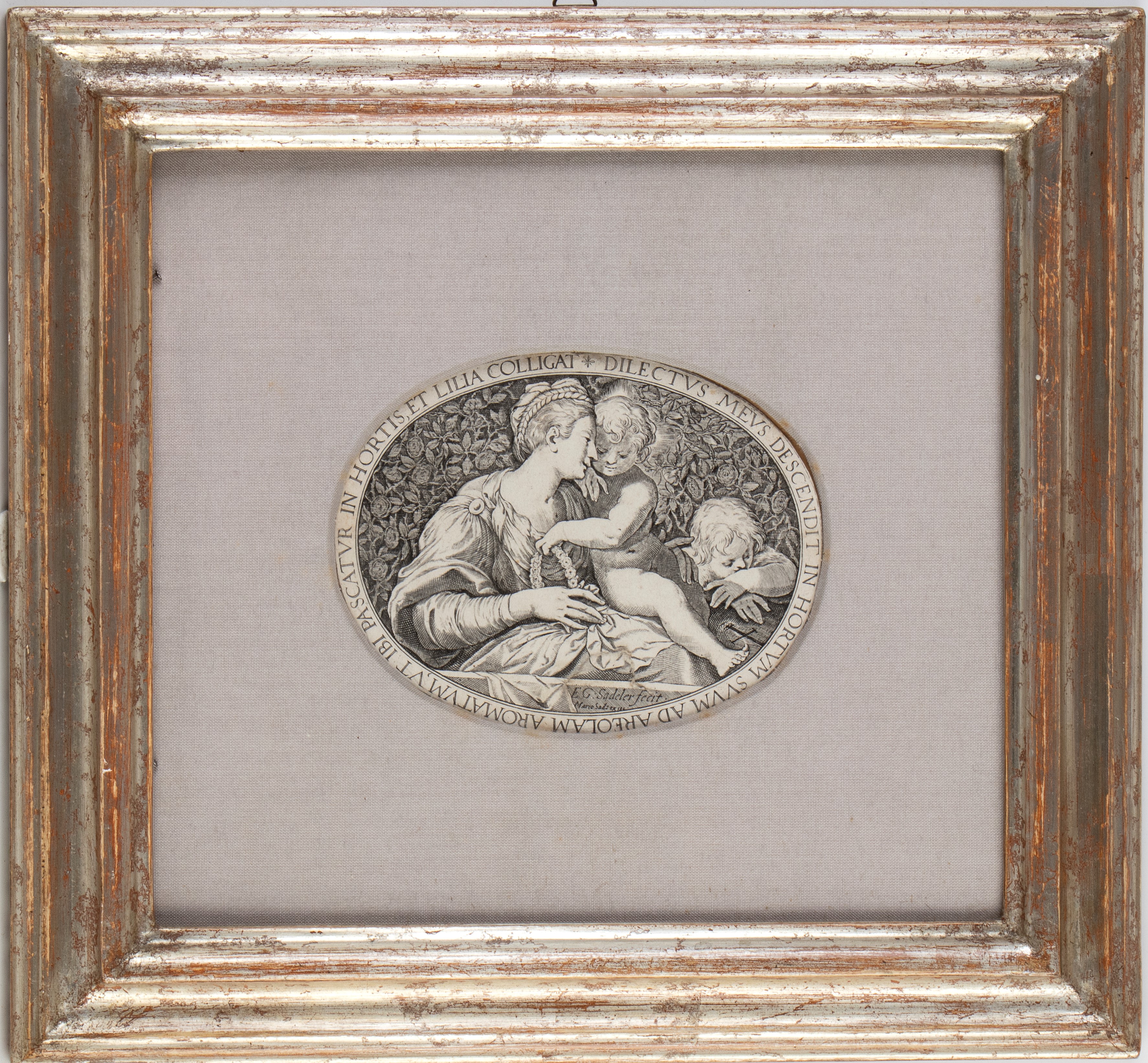 Madonna col Bambino e San Giovannino, da Parmigianino