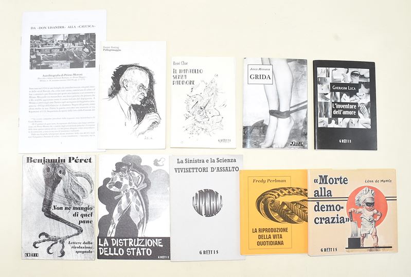 Gratis / Leggere / Calusca City lights (10 opuscoli)