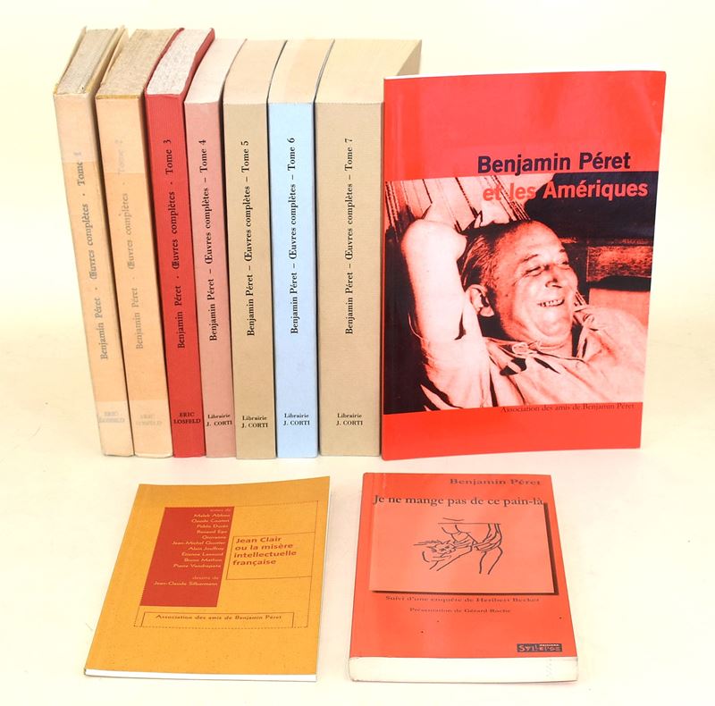 Benjamin Péret in francese (10 volumi)