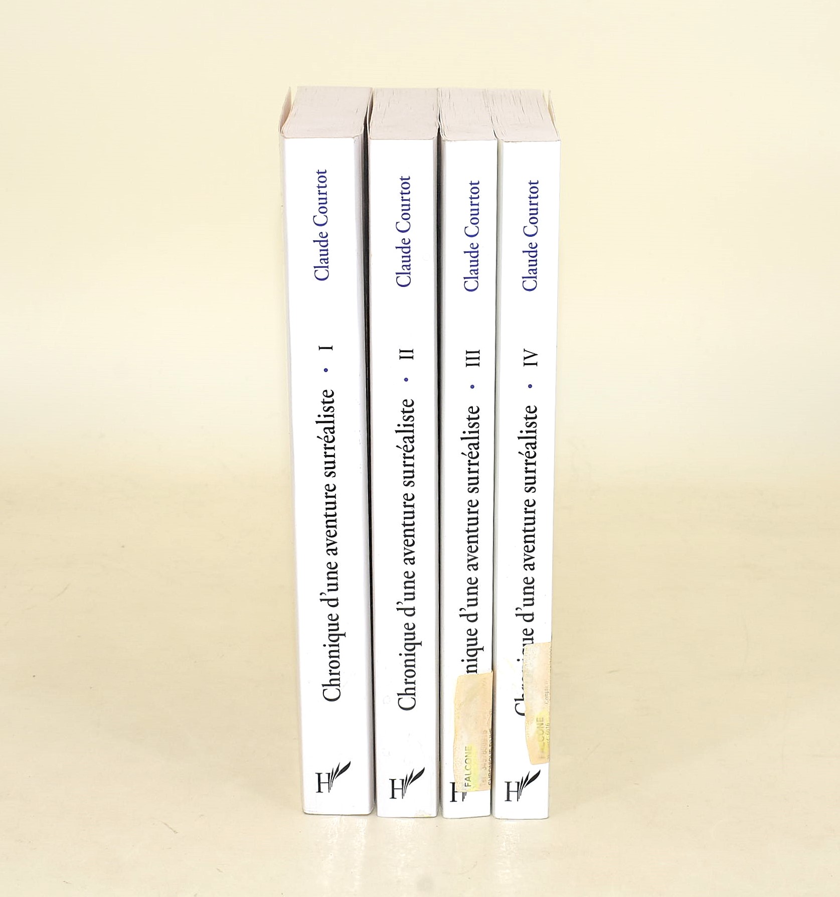 Courtot Claude in francese (4 volumi)