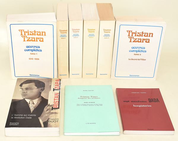 Tristan Tzara / Dada in francese (9 volumi)