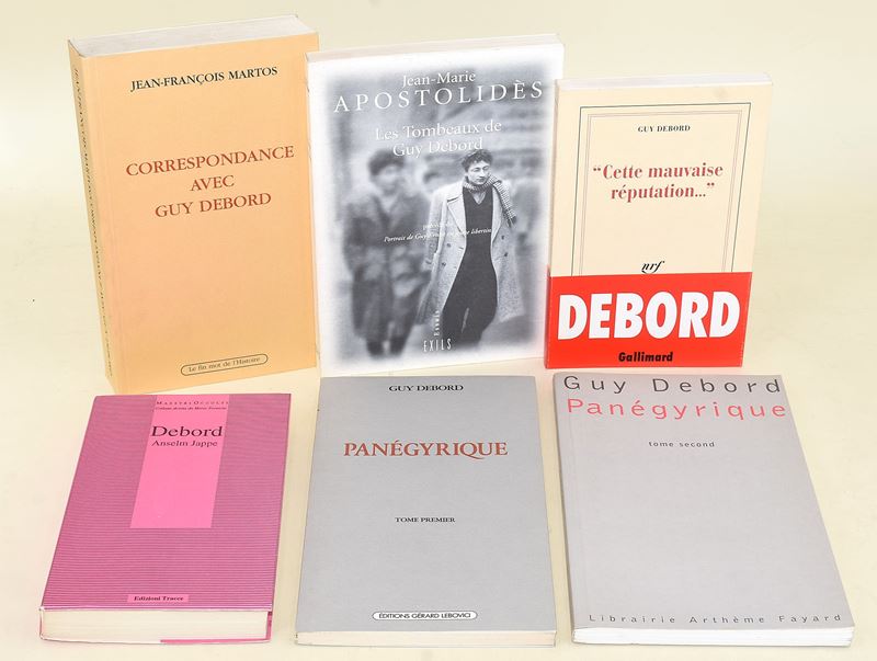 Debord Guy in italiano e francese (6 volumi)