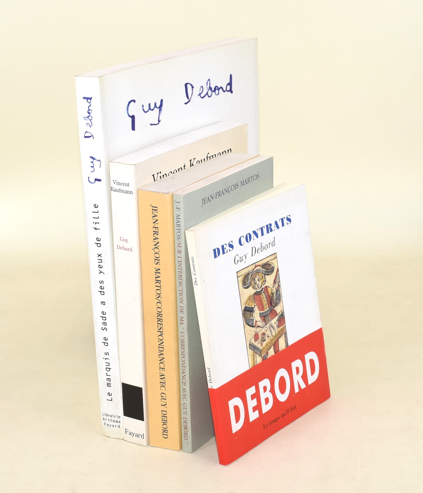 Guy Debord in francese (6 volumi)