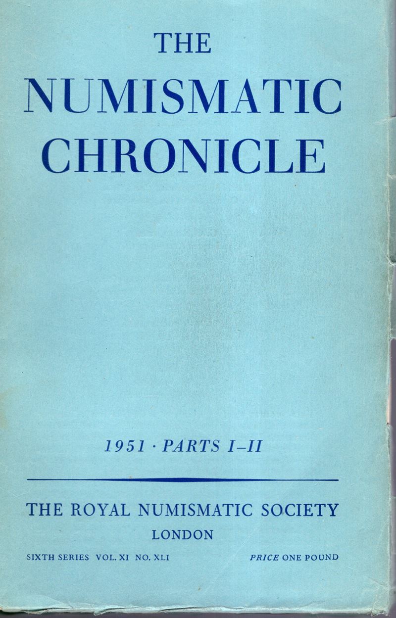NUMISMATIC CHRONICLE, London, 1951 - Parti I-II complete