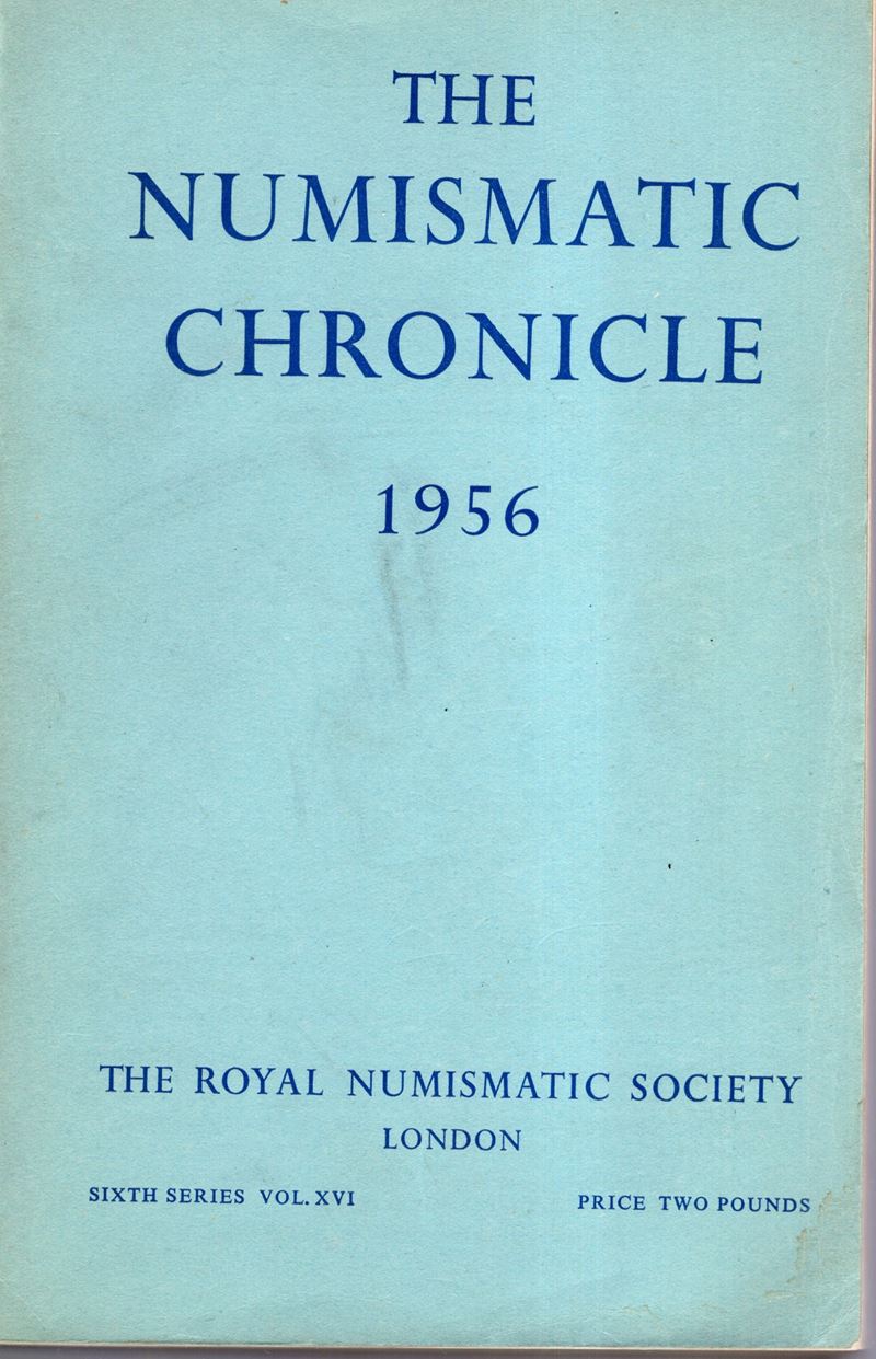NUMISMATIC CHRONICLE - London, 1956, Volume completo con 379 pagine e 28 illustrazioni