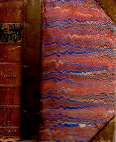 NUMISMATIC CHRONICLE, Londra, 1905 - Volume Completo con 407 Pagine e 17 Tavole