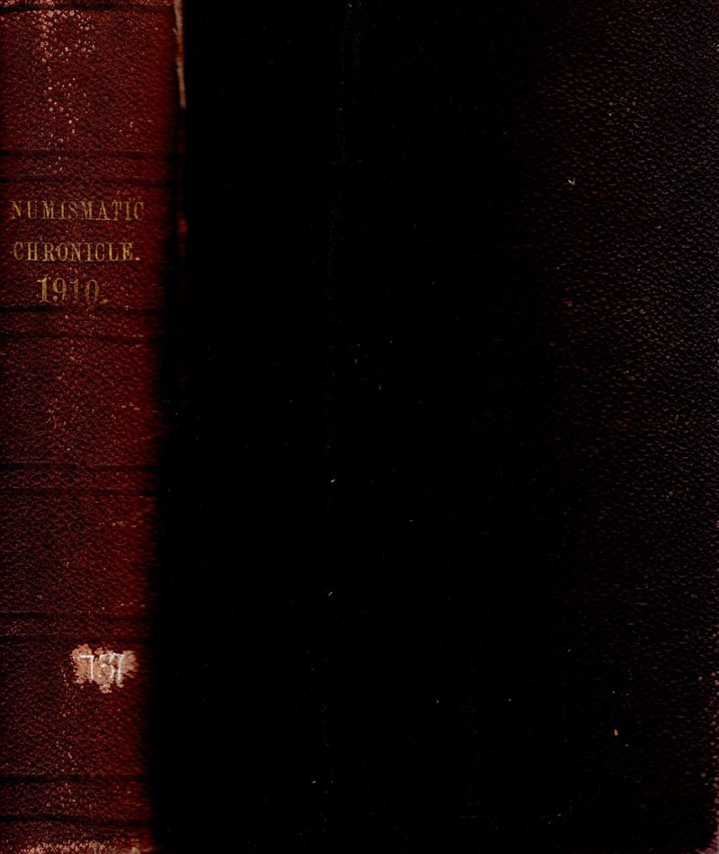 NUMISMATIC CHRONICLE, London, 1910