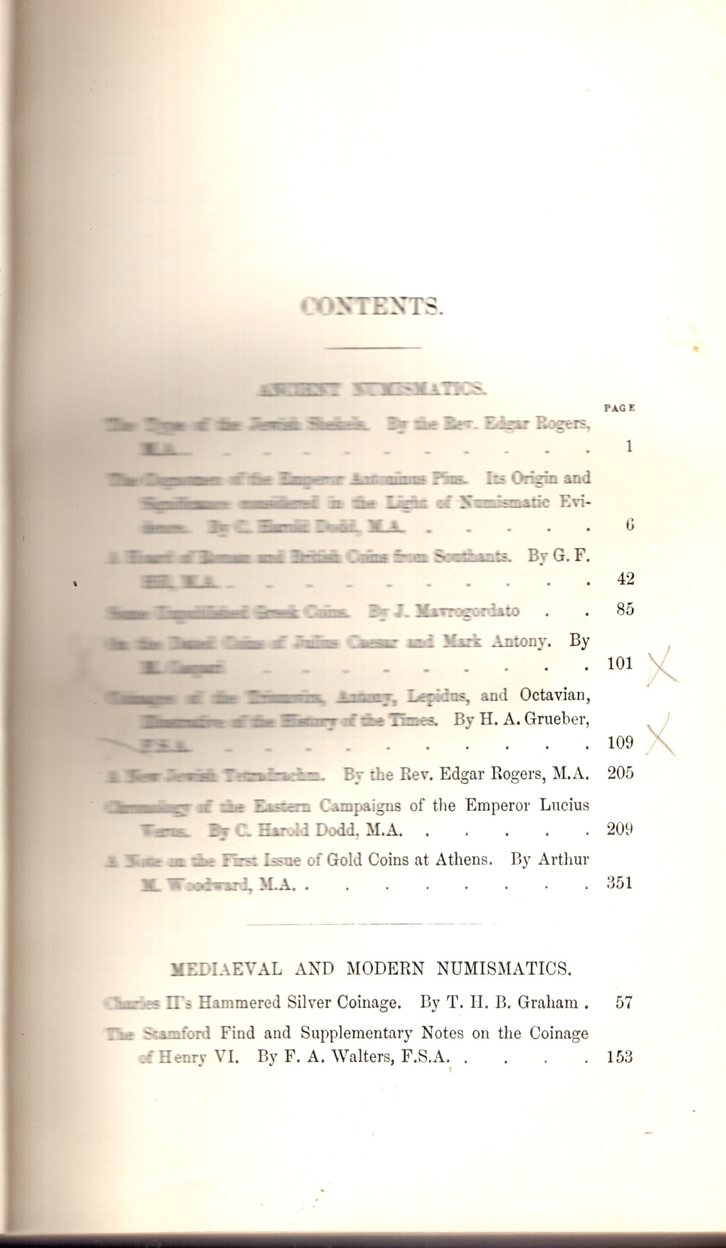NUMISMATIC CHRONICLE, 1911 - Completo con 372 pagine e 21 tavole