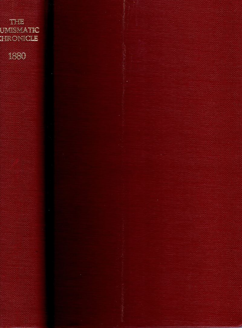 Numismatic Chronicle, London, 1880 - Edizione Completa con 16 Tavole