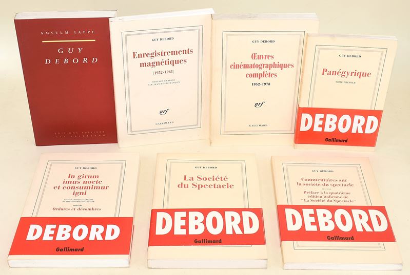 Guy Debord in francese (7 volumi)