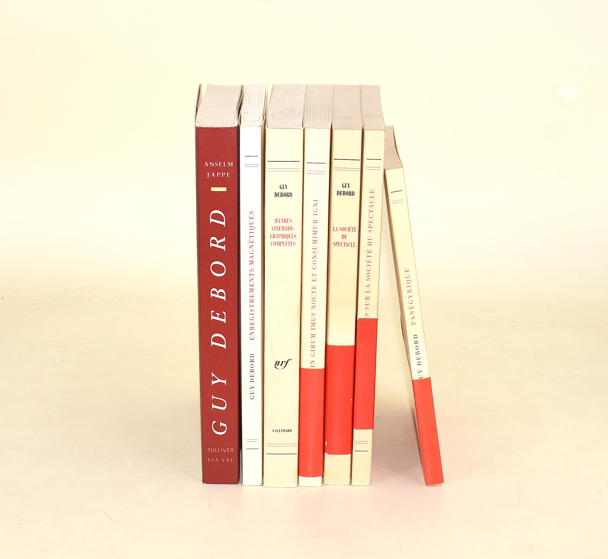Guy Debord in francese (7 volumi)