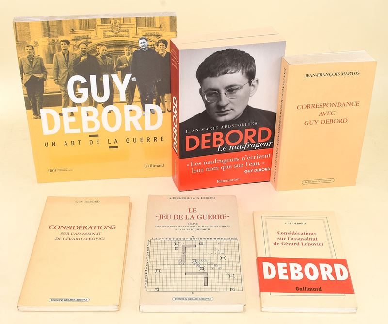 Guy Debord in francese (6 volumi)