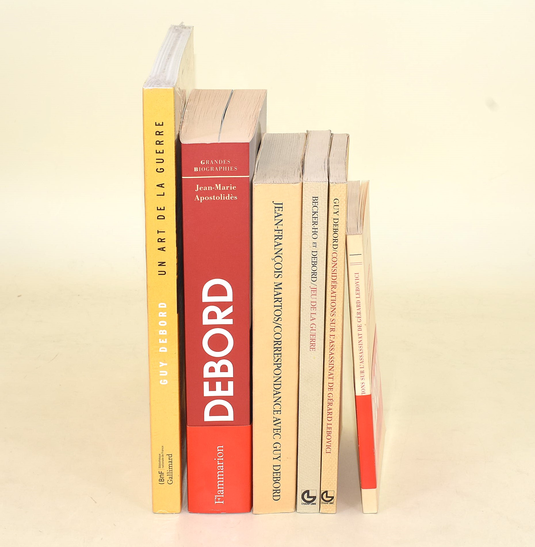 Guy Debord in francese (6 volumi)