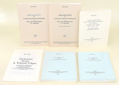 René Riesel, Opuscoli in francese (6 volumi)