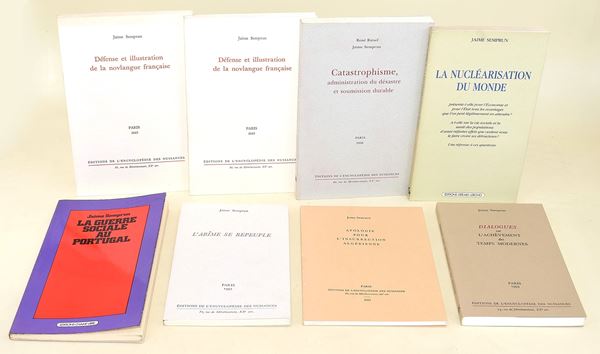 Jaime Semprun in francese (8 volumi)