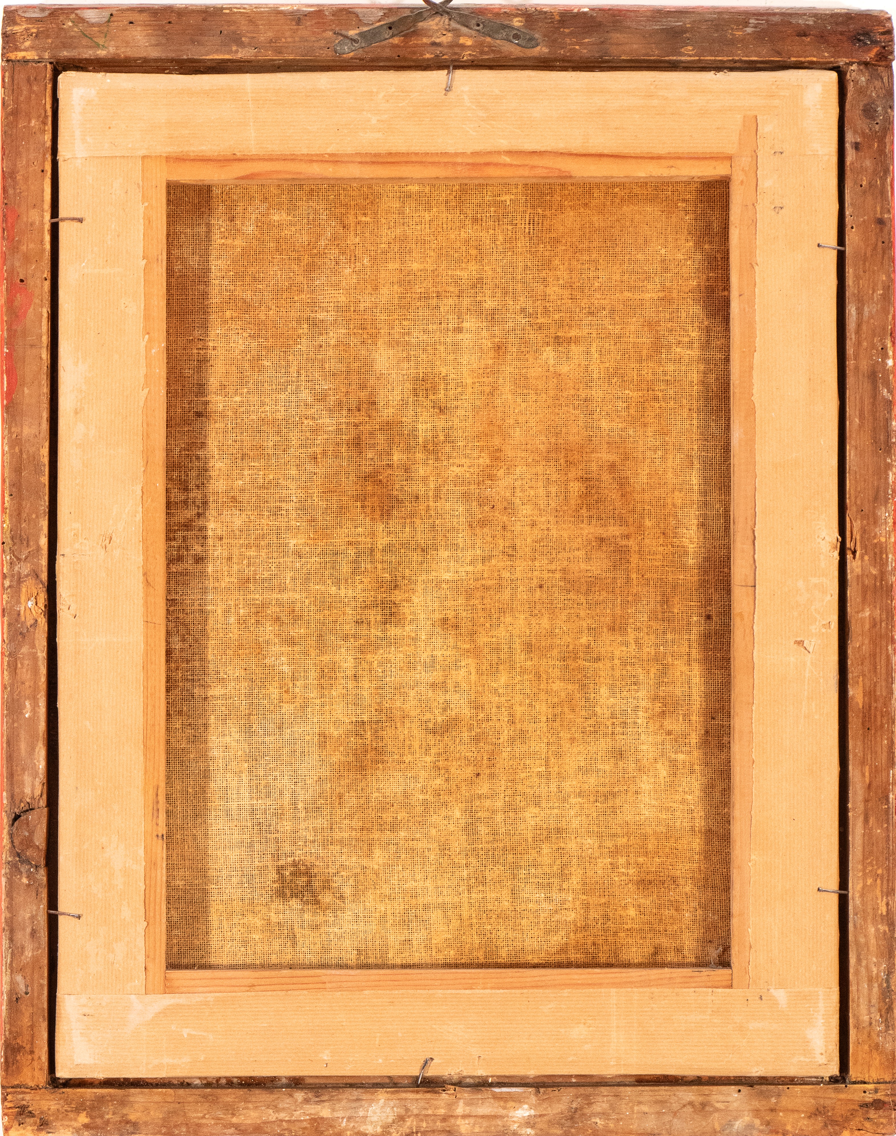 Artista Italiano, XVII - XVIII Secolo - Autore Non Identificato, Ritratto di donna con fiocco ros...