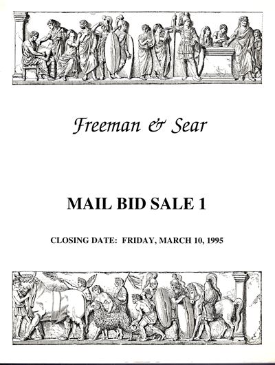 FREEMAN & SEAR, Mail Bid Sale 1, Monete Antiche