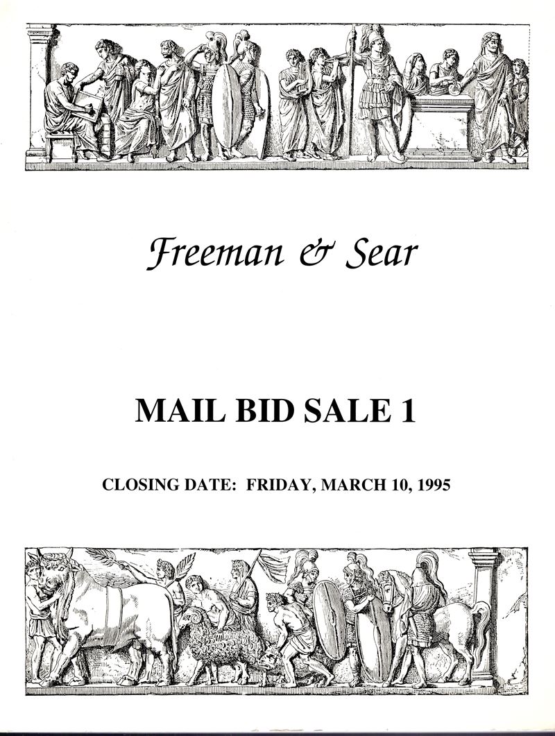 FREEMAN & SEAR, Mail Bid Sale 1, Monete Antiche
