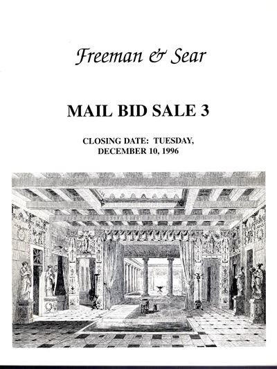 FREEMAN & SEAR, Mail Bid Sale 3 - Monete antiche e collezionismo