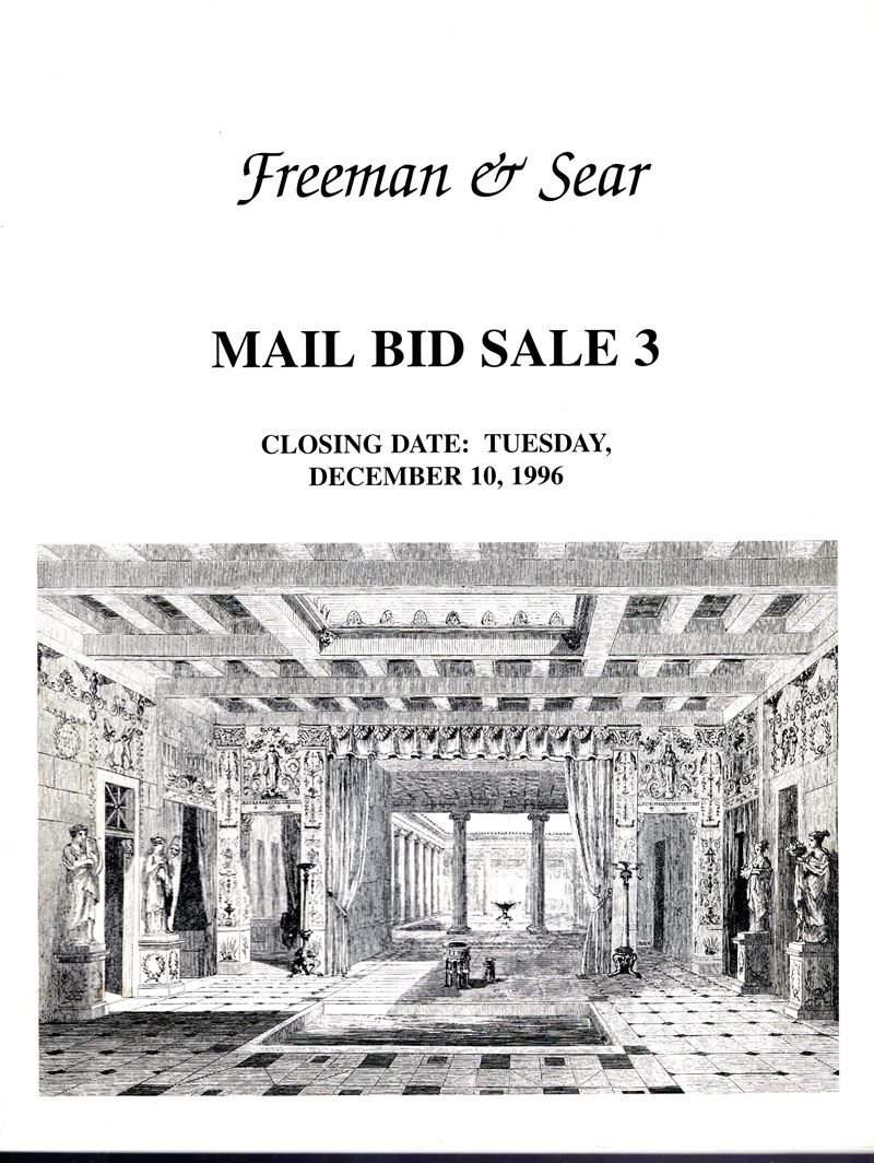 FREEMAN & SEAR, Mail Bid Sale 3 - Monete antiche e collezionismo