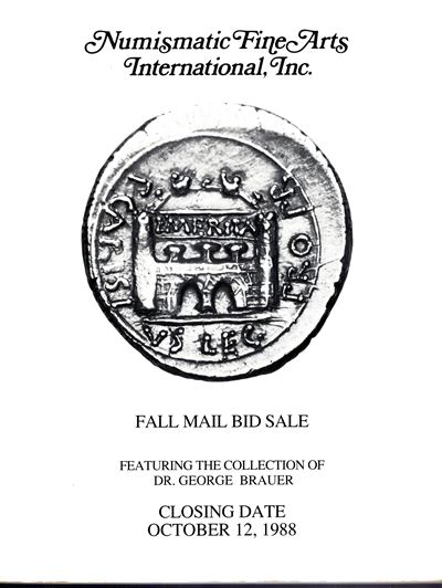 Catalogo delle Monete Antiche della Collezione Dr. George Brauer