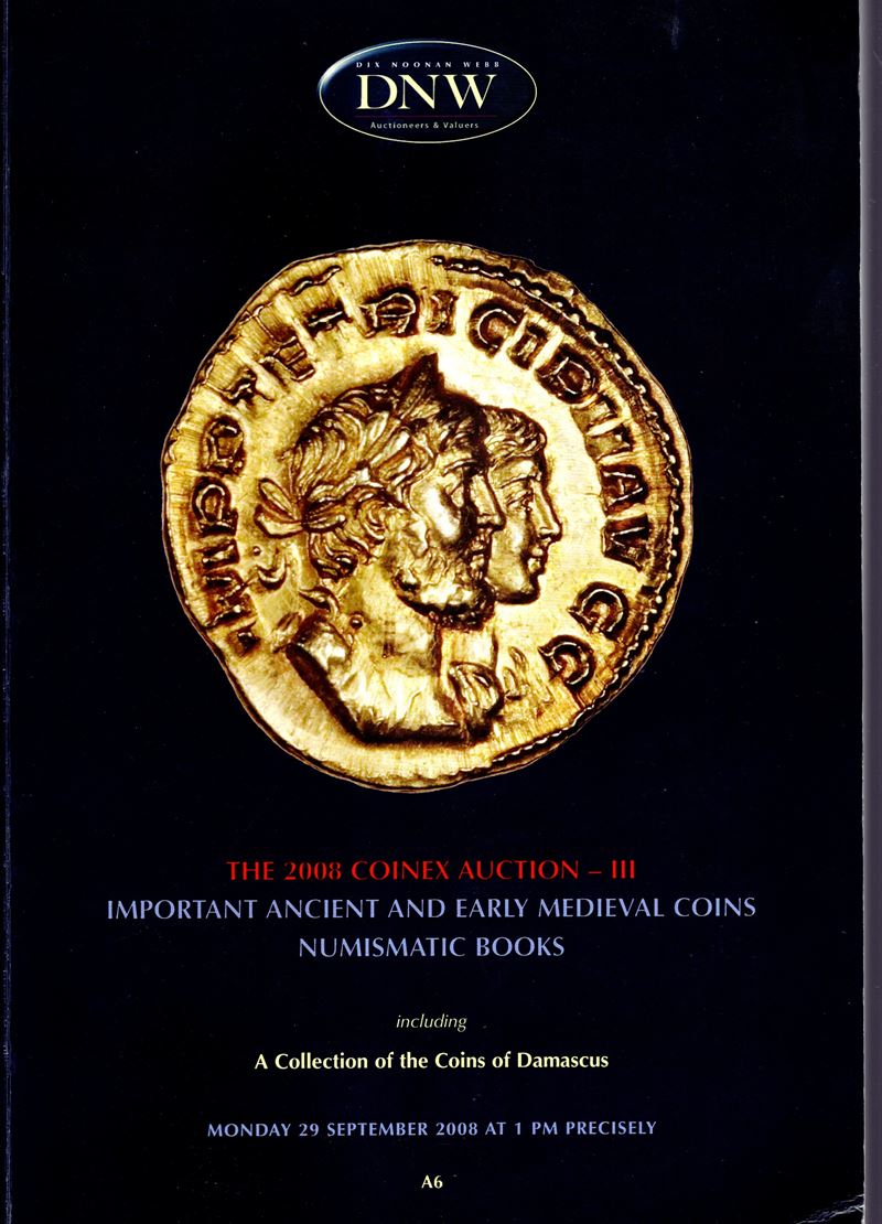 Collezione di monete antiche e medievali, DNW - London, 29 Settembre 2008