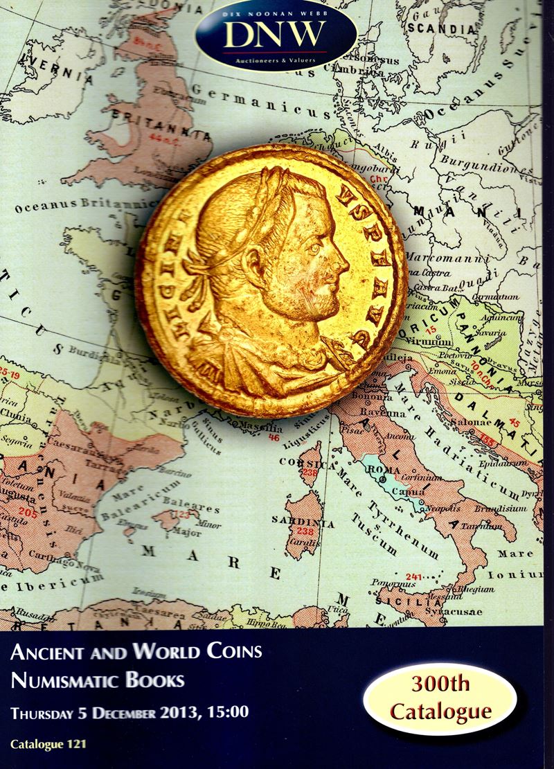 DNW, Catalogo d'asta per monete antiche e mondiali, Londra, 5 dicembre 2013