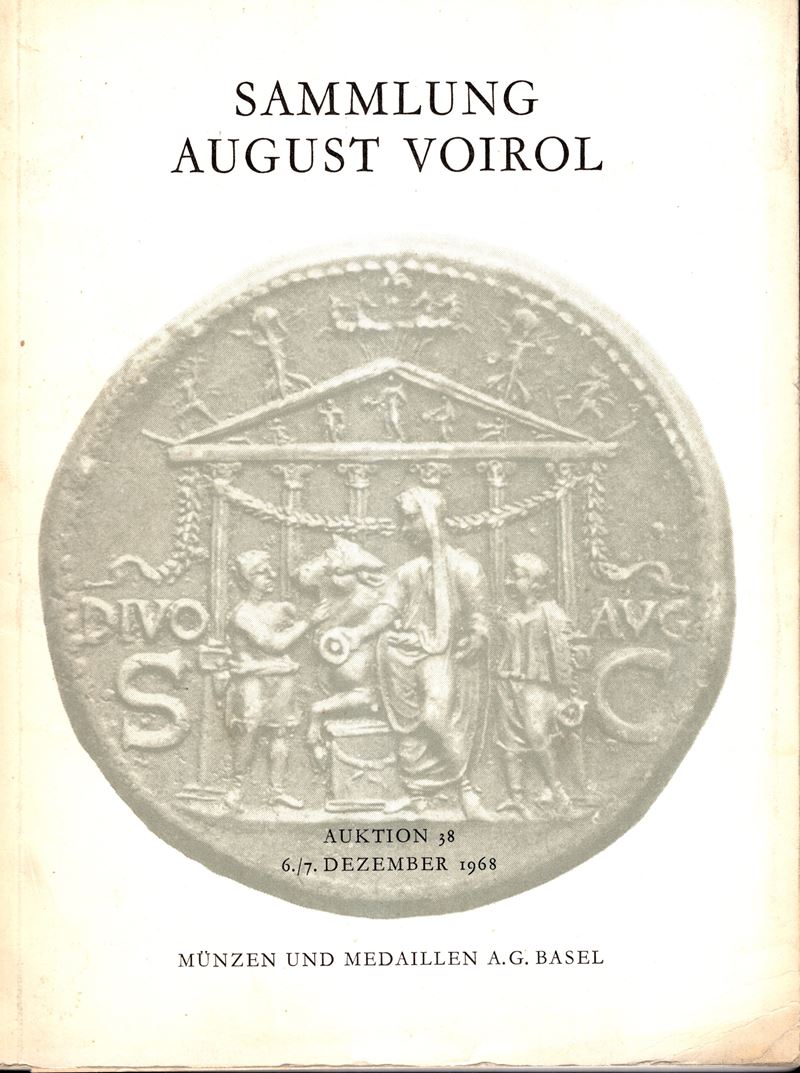 Collezione di monete antiche, Aste di Monaco, 1968