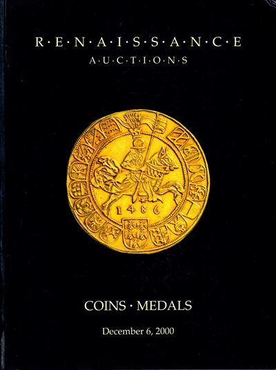 R.E.N.A.I.S.S.A.N.C.E Auction II, Catalogo delle Monete Mondiali e Americane