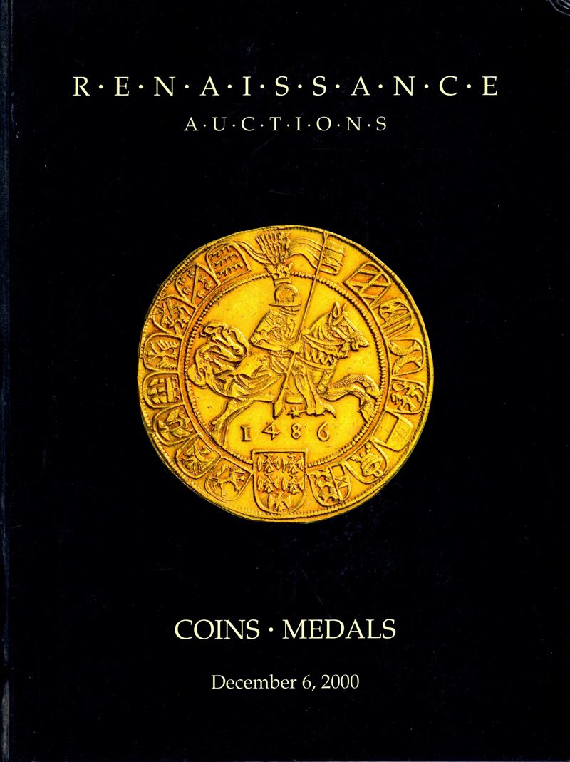 R.E.N.A.I.S.S.A.N.C.E Auction II, Catalogo delle Monete Mondiali e Americane