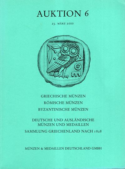 Catalogo d'asta: MUNZEN & MEDAILLEN DEUTSCHALAND, Stuttgart, 23 Marzo 2000