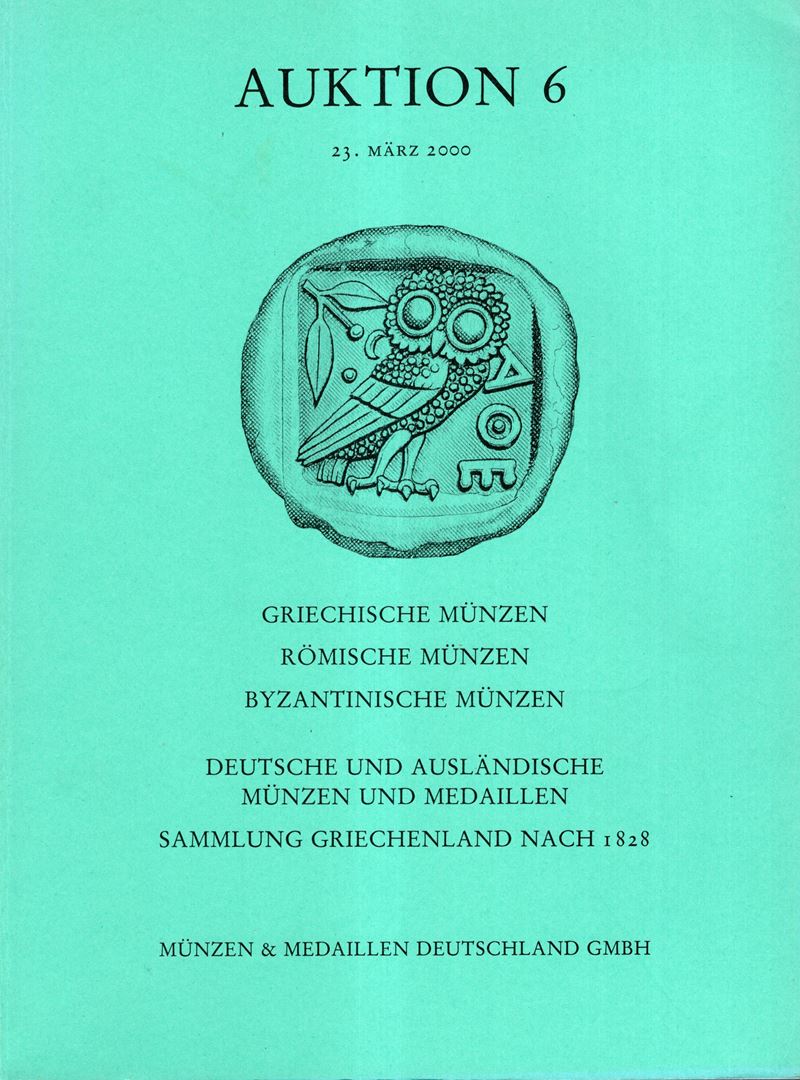 Catalogo d'asta: MUNZEN & MEDAILLEN DEUTSCHALAND, Stuttgart, 23 Marzo 2000