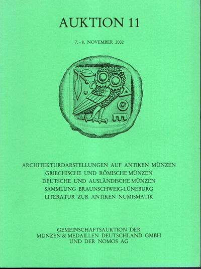 NOMOS AG, MÜNZEN & MEDAILLEN DEUTSCHLAND - Catalogo dell'Asta, Stuttgart, 7-8 Novembre 2002