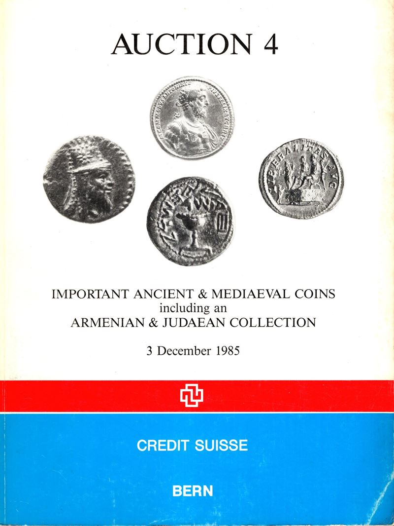 Credite Suisse, Asta 4: Monete antiche e medievali, Berna, 3 dicembre 1985