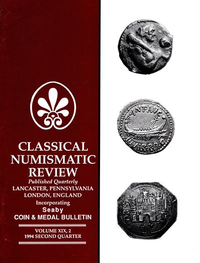 CNG, Seaby Bulletin, Vol. XIX, 2 - 1994, Prezzi fissi, Monete antiche e mondiali