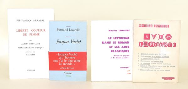 Lacarelle / Lemaitre / Arrabal in francese (4 volumi)