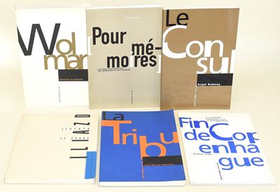 Edizioni Allia, Collezione di 6 volumi in lingua francese