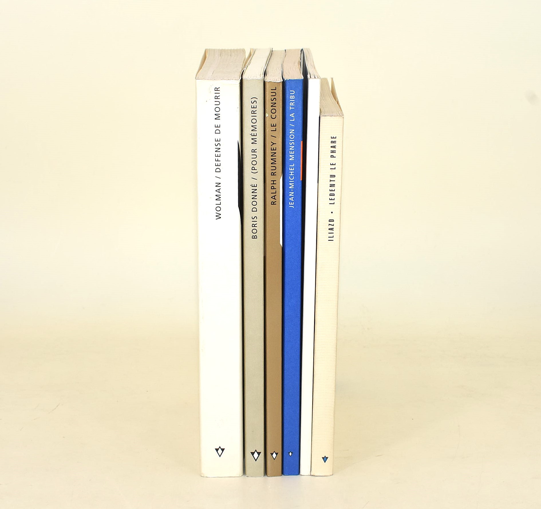 Edizioni Allia, Collezione di 6 volumi in lingua francese