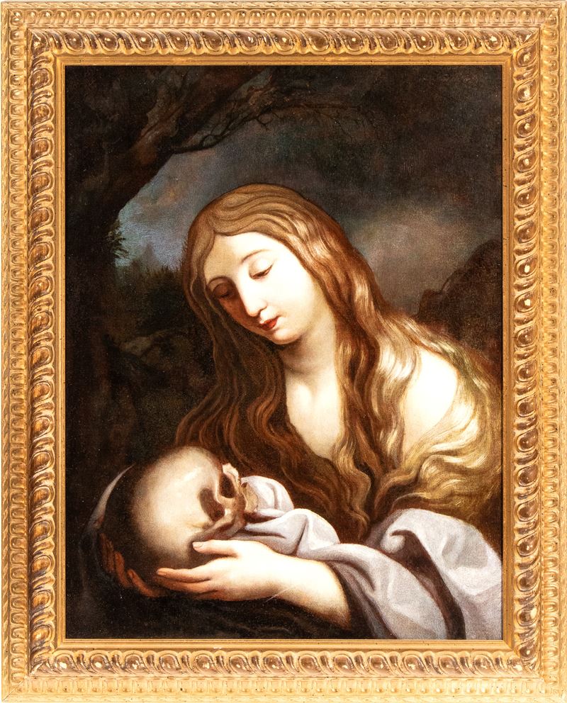 Scuola europea, Memento mori, olio su tela