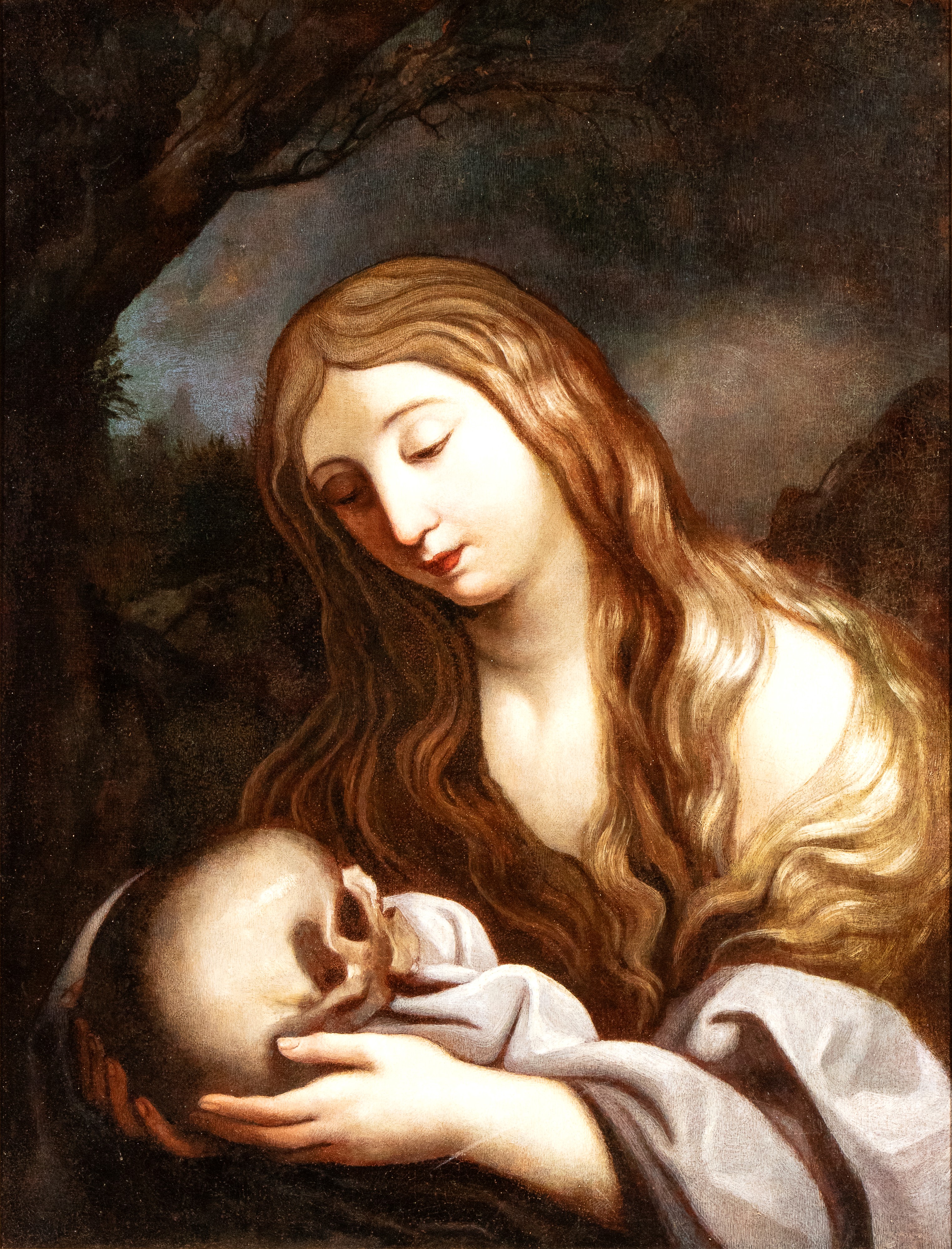 Scuola europea, Memento mori, olio su tela