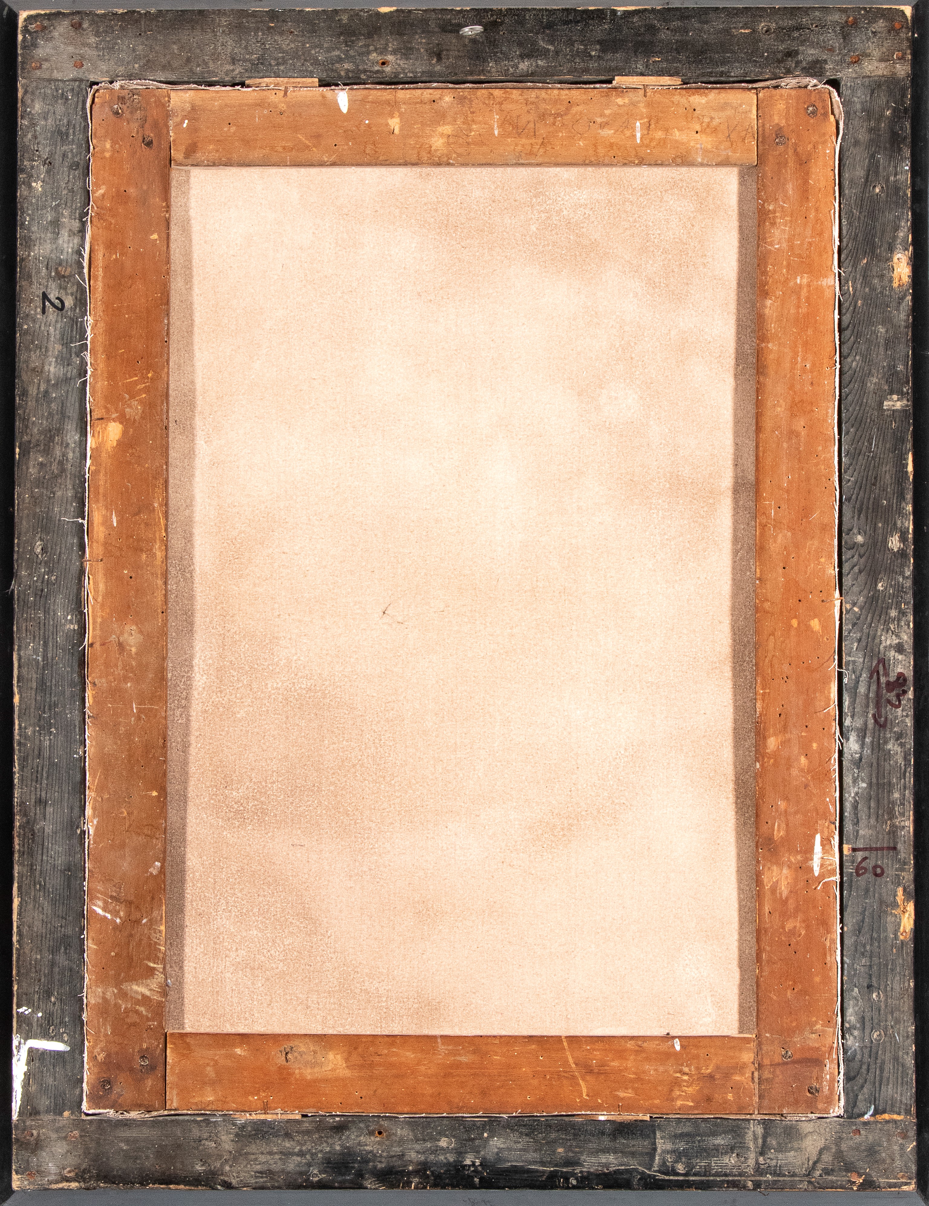 Giovane suonatore di flauto, olio su tela, XX secolo